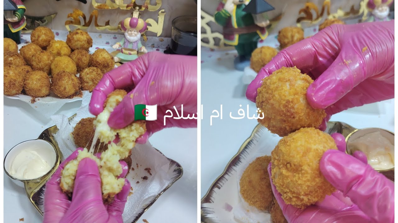 كروكات الارز المقرمشة مع إضافة بمكونين يحافظون على شكلها 🇩🇿