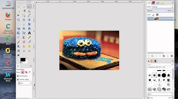 GIMP - cut and paste into another picture