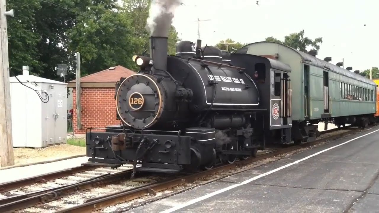 Illinois Railway Museum: Lehigh Valley Coal Co #126 & Leviathan 63