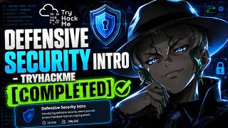 Defensive Security Intro - Tryhackme [COMPLETED]