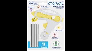 Westcott - Westcott So Cool! Low-Temp Glue Gun for Young Crafters,  Assorted Colors (17874-Parent)