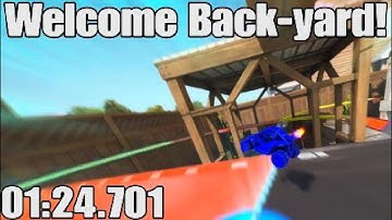 HWU2 Time Attack: Welcome Back-yard! (01:24.701) Hot Wheels Unleashed 2: Turbocharged