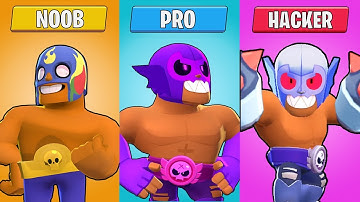 NOOB vs PRO vs HACKER - Brawl Stars #1
