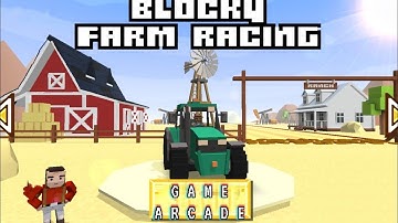 Personalize your farm how you desire - Blocky Farming and Racing Simulator | by Game Arcade