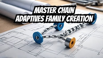 Placing Revit Chain Adaptive Family Tutorial