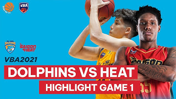 Highlights Nha Trang Dolphins vs Saigon Heat | VBA Premier Bubble Games | Challenger Game 1