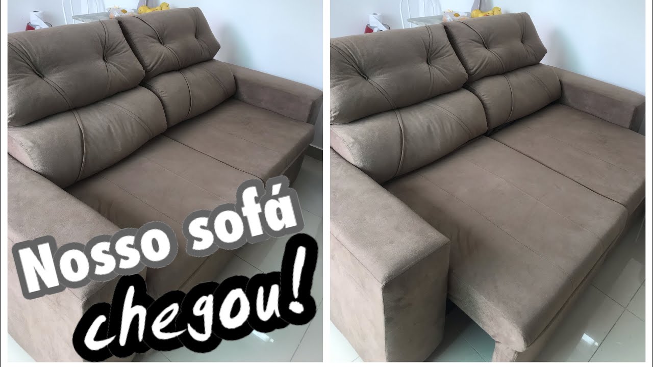 NOSSO SOFÁ CHEGOUPREÇO E ONDE COMPRAMOS YouTube