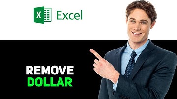 How to Get Rid of Dollar Sign in Excel 2025