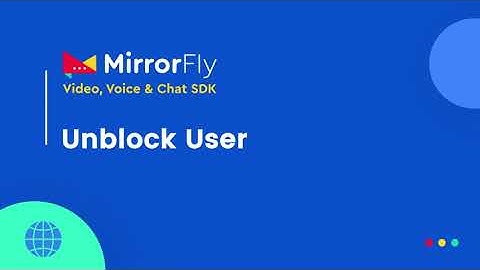 Unblock User using Chat SDK on Web Apps