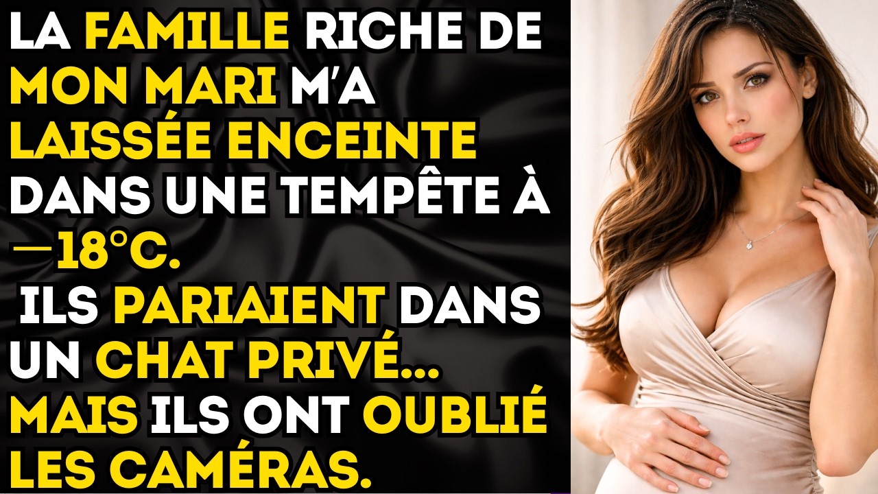 Mon Mari Riche M’a Laissée Enceinte Dans Une Tempête… Mais Les Caméras Ont Tout Filmé