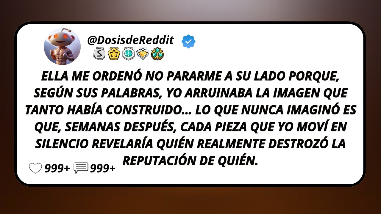 Ella Me Ordenó No Pararme A Su Lado Porque, Según Sus Palabras, Yo Arruinaba La Imagen Que Tanto...