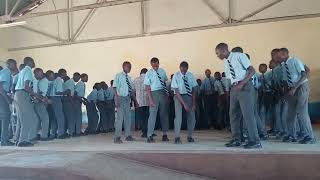 Ngenia High School Performing an arrangement of Sioni Mungu Mwengine