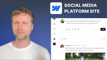How to Build a Twitter / X Clone No Code | Social Media Platform Tutorial For Webflow