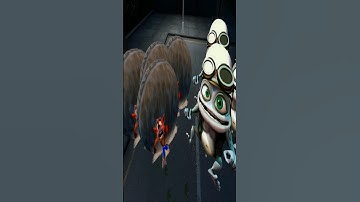 Crash dream and Crazy Frog chase me¡¡¡  Nextbot ¡¡¡  (Gmod)