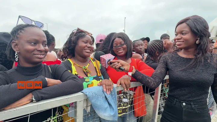 NSM WAS LIVE AT HILDA BACI WORLD JOLLOF RICE FESTIVAL #GinoTrulyCares #event #party #jollof 