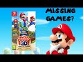 Will The Missing Mario Games Ever Come To Nintendo Switch? | Super Mario 3D All Stars