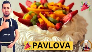 بافلوفا بالفواكه مع الو فـارس ولا اروع Allo Fares recette de pavlova