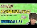 ニートのFX投資生活79週目「堅実に稼ぐ」(2018年4月9日～13日)