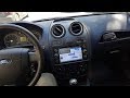 Установка Android Магнитолы в Ford Fiesta mk6.5 (2006-2008) и камеры заднего хода