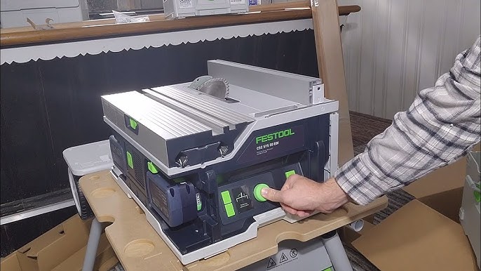 Festool Cordless Table Saw CSC SYS 50 - Lee Valley Tools