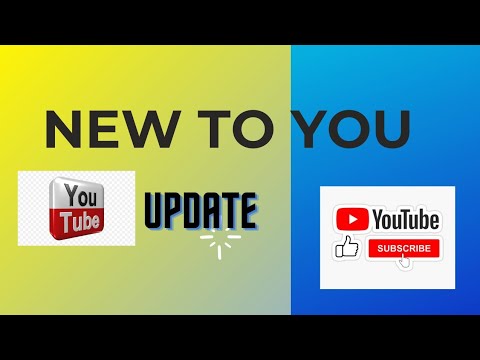 youtube update July 2021 | New feature NEW TO YOU | update in youtube ...