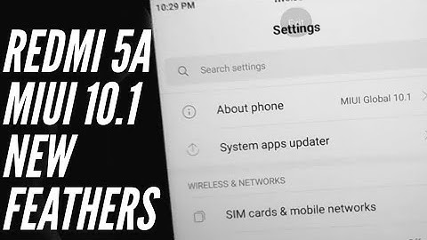 Redmi 5A Miui 10 Feathers | Redmi 5A Miui 10.1.1.0 Features | Redmi 5A Portrait Mode | Redmi 5A Tips