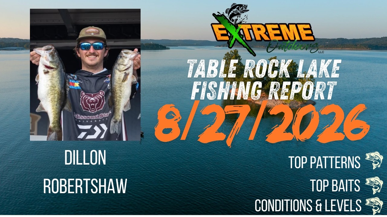 Extreme Outdoors Weekly Fishing Report 8/27/2026