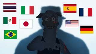 Beastars - Tem's death scene in DIFFERENT LANGUAGES