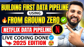 BUILDING MY FIRST DATA ENGINEERING PIPELINE✅MY FIRST DATA PIPELINE | NEXTFLIX DATA PIPELINE