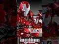 Hot Toys Chrome Iron Man Figure #shorts #ironman