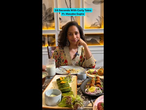 #59Seconds With Masaba Gupta | Curly Tales