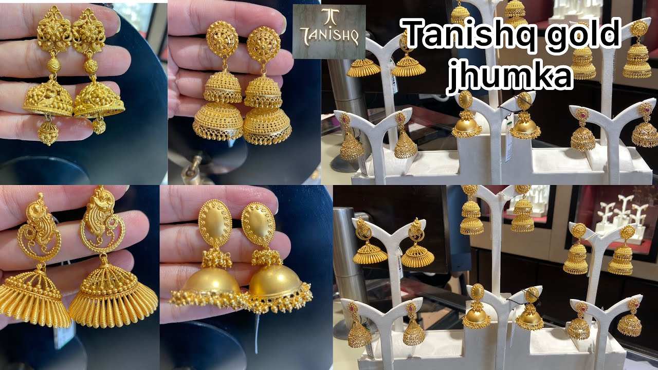 TANISHQ 502113HXPAAA002EA006917 18 Karat Gold Hoop Earrings in Jaipur at  best price by Motisons Jewellers Ltd - Justdial