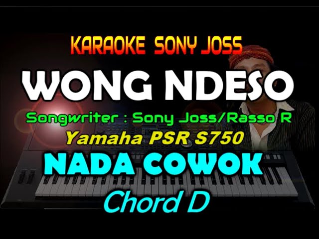 Sonny Josz - Wong Deso [KARAOKE] By Saka class=