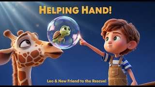 Leo and the Giant Bubble Adventure | Fun Cartoon for Kids About Helping Friends