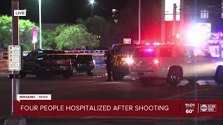 4 people taken to hospital after shooting in Clearwater, police say