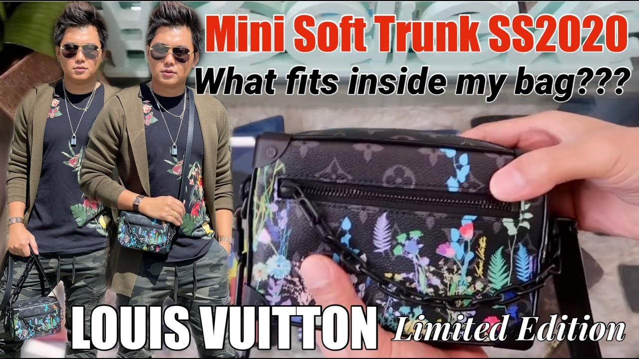 Louis Vuitton Soft Trunk Bag Limited Edition Monogram Illusion Leather Mini