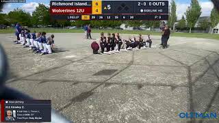 Richmond Islanders 2011 vs Whatcom Wolverines 12U-Bakker (2024.05.25)