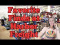 Favorite Finds at Harbor Freight || Shop With Me || Craft Organization