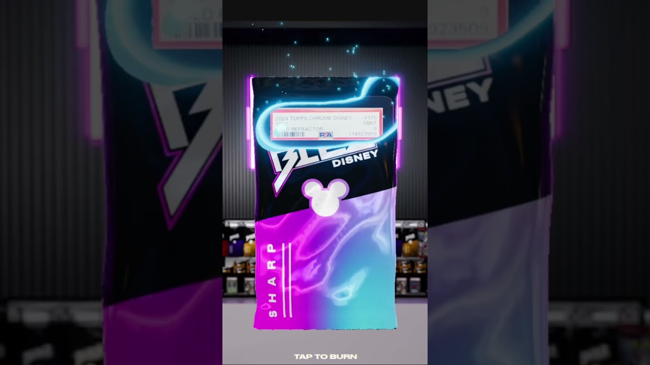 Unboxing BLEZ DISNEY: Did We Hit the CHASER Card?! #shorts