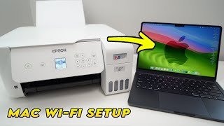 How to Setup Epson EcoTank ET2800 With Mac Computer to Print & Scan over WiFi