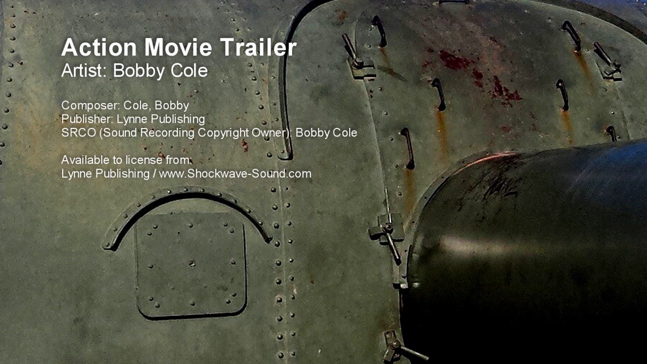 Watch Action Movie Trailer - Bobby Cole (Lynne Publishing) on YouTube Watch Action Movie Trailer - Bobby Cole (Lynne Publishing) on YouTube