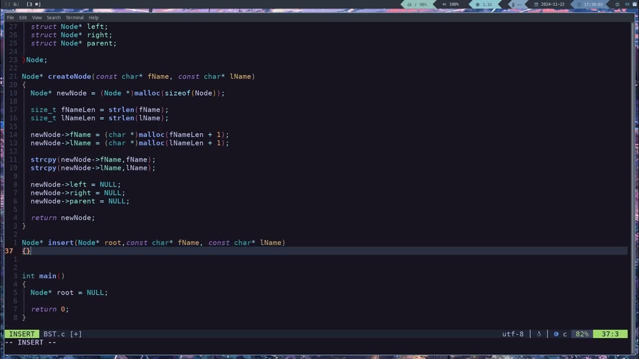 Binary Search Tree (BST) C Implementation ~ Scuffed DSA Tutorials Eps 4 ...