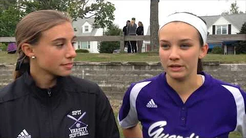 St. Peter Marian High School Erin Gallo and Emilie...
