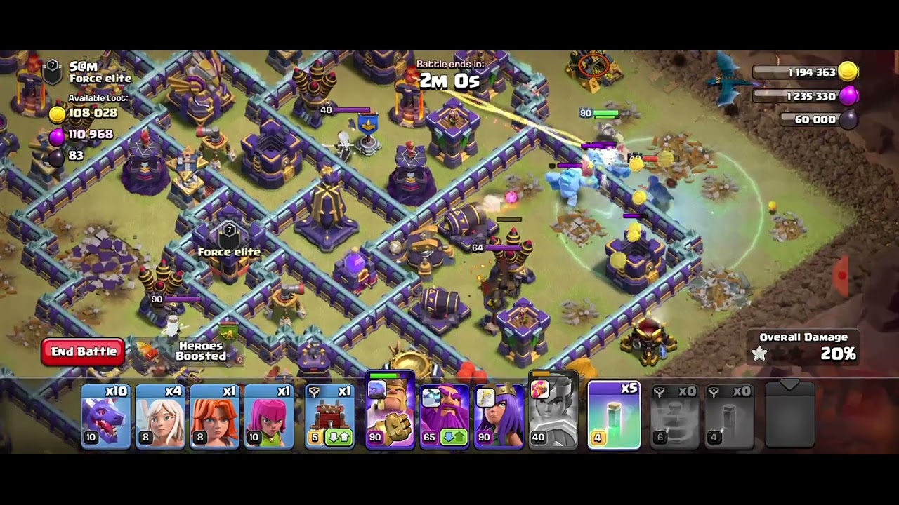 Clash of Clans: Epic War Attack! ⚔️ | Gamer Jonayet | TH15 VS 15 