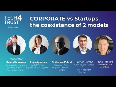 TrustValley 2021 - Corporate vs Start-ups