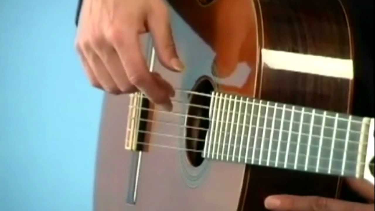 Guitar rest stroke & free stroke explained YouTube