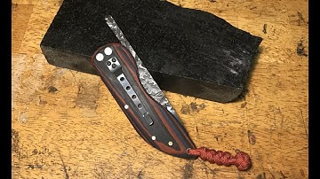 Making A Friction Folder Pocket Knife