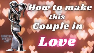 This video shows you how to make this Metal Art couple!