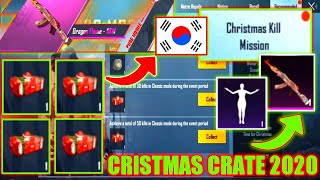 New Pubg Kr Opening Free Cristmas Crate 2020 I Got Something Good Pubg Mobile Korea