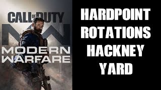 Beginners Guide How To Learn Hackney Yard Hardpoint Map Change Rotation Order Modern Warfare 2019